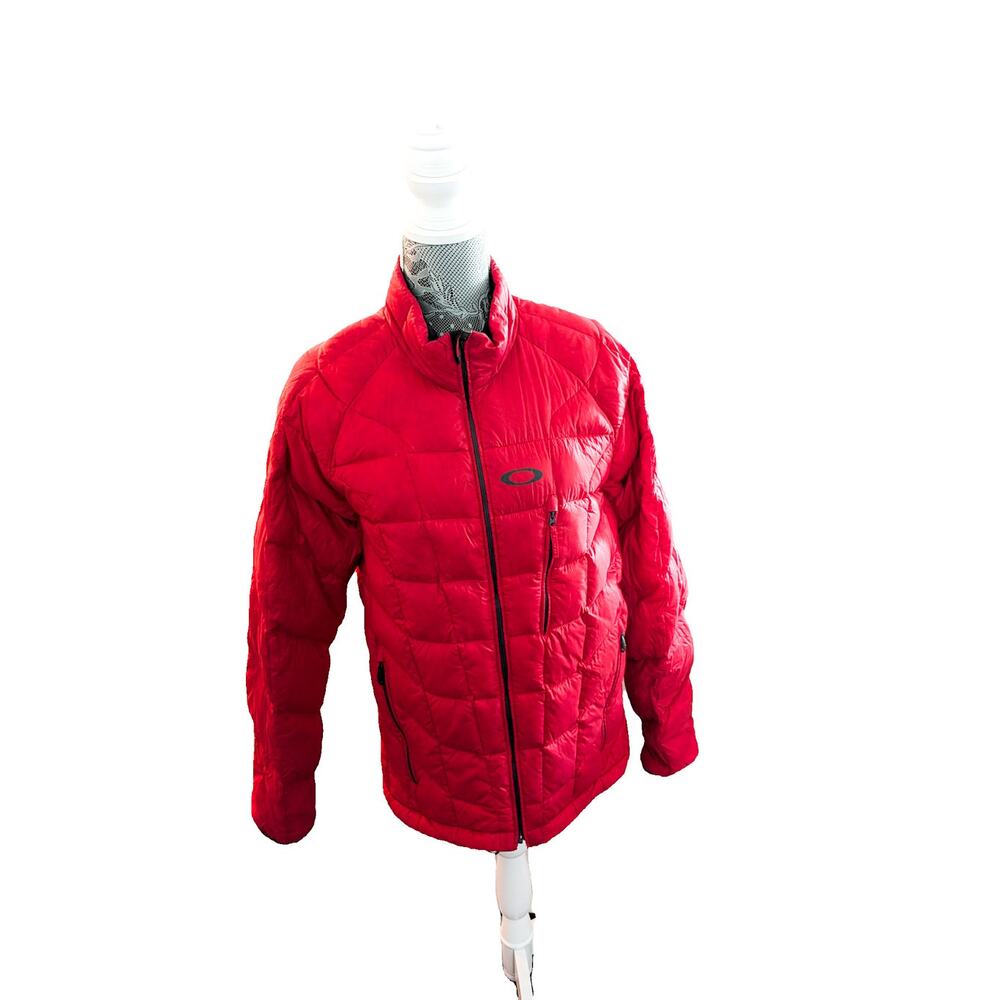 Men’s Oakley Elements Packable Down Jacket In Red - image 1